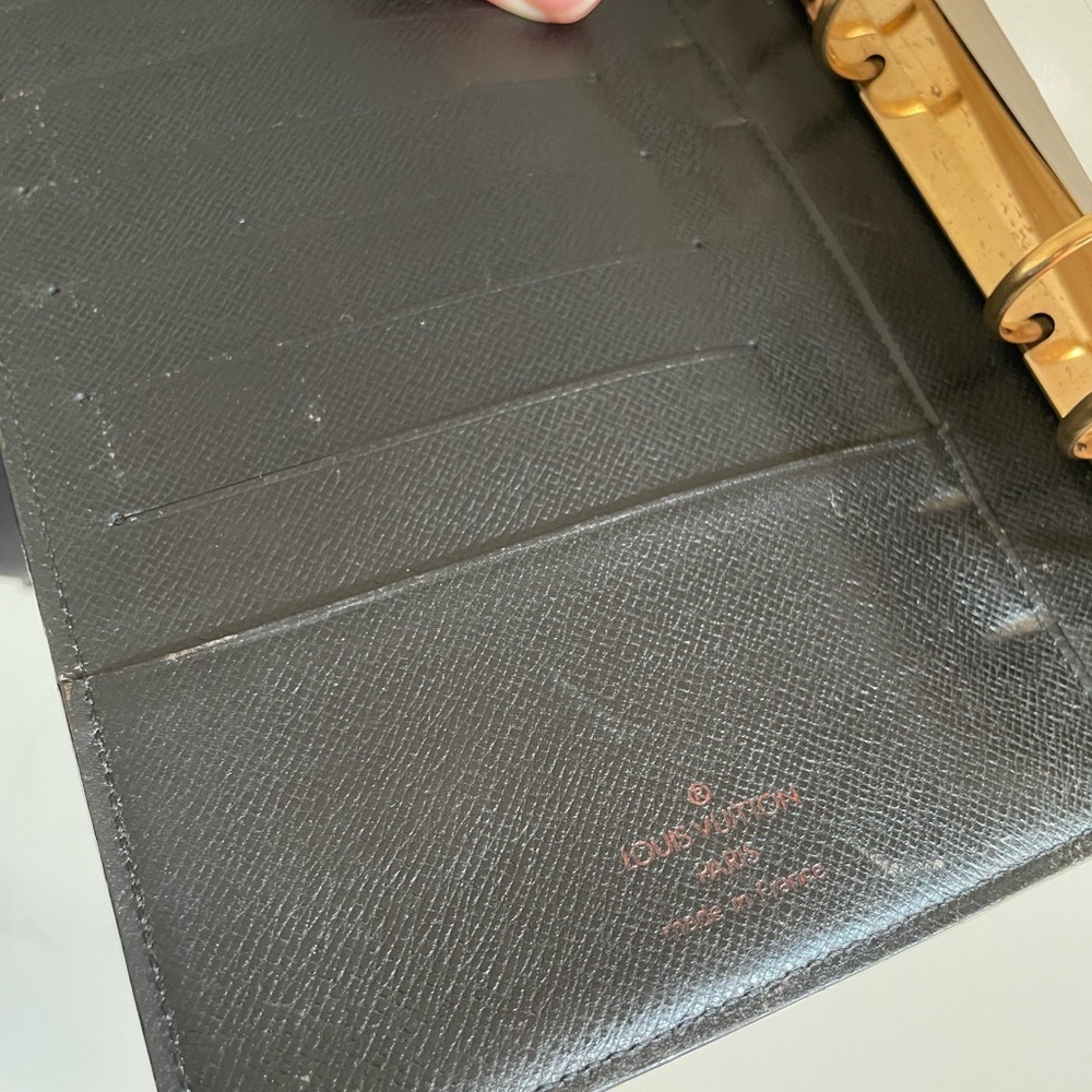 Authentic Louis Vuitton Agenda MM blue Epi - Picture 11 of 15